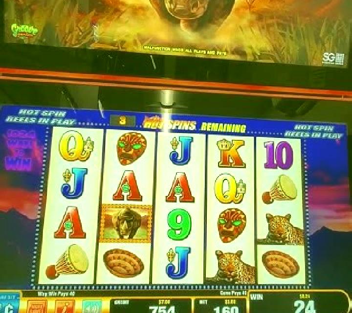 Thunderhorn slot machine