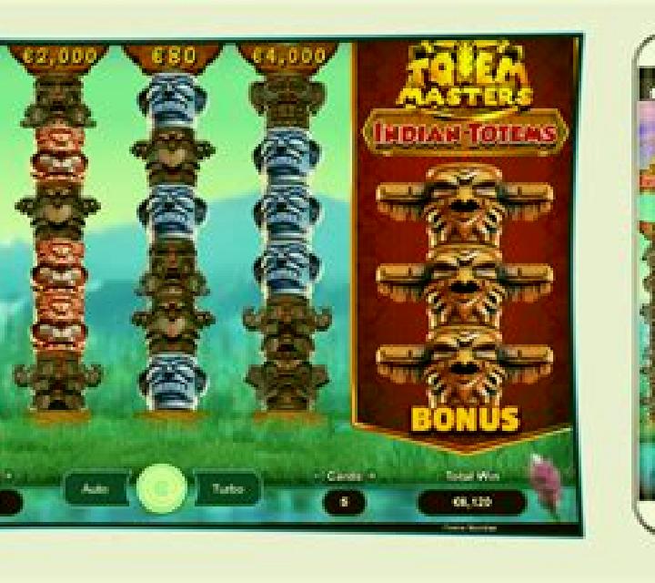 Totem Masters Indian Totems slot machine