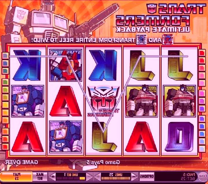 Transformers slot