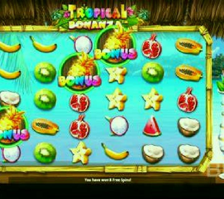 Tropical Bonanza (iSoftBet) slot machine