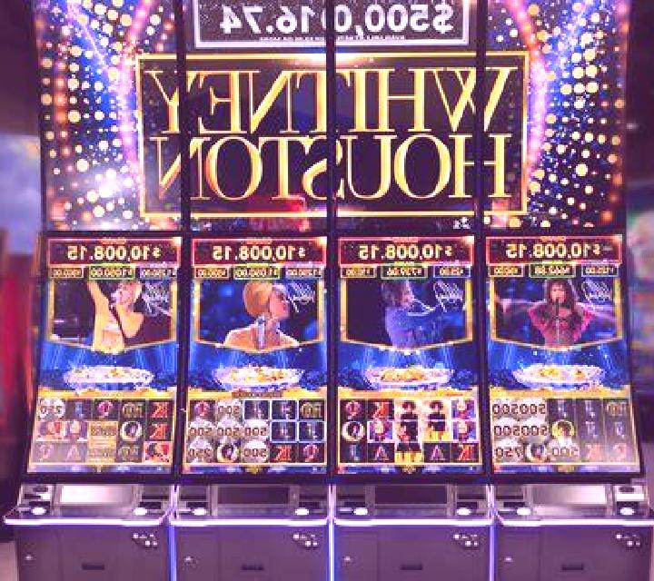 Whitney Houston slot machine