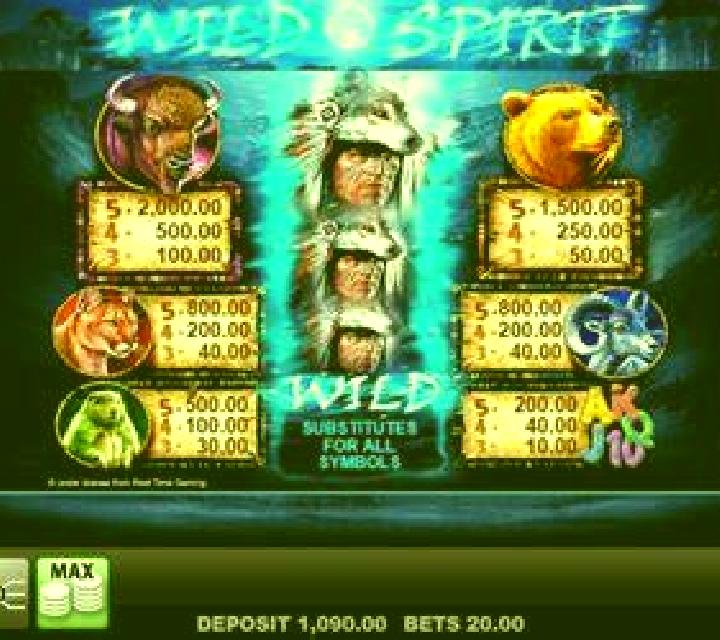 Wild Spirit (edict) slot