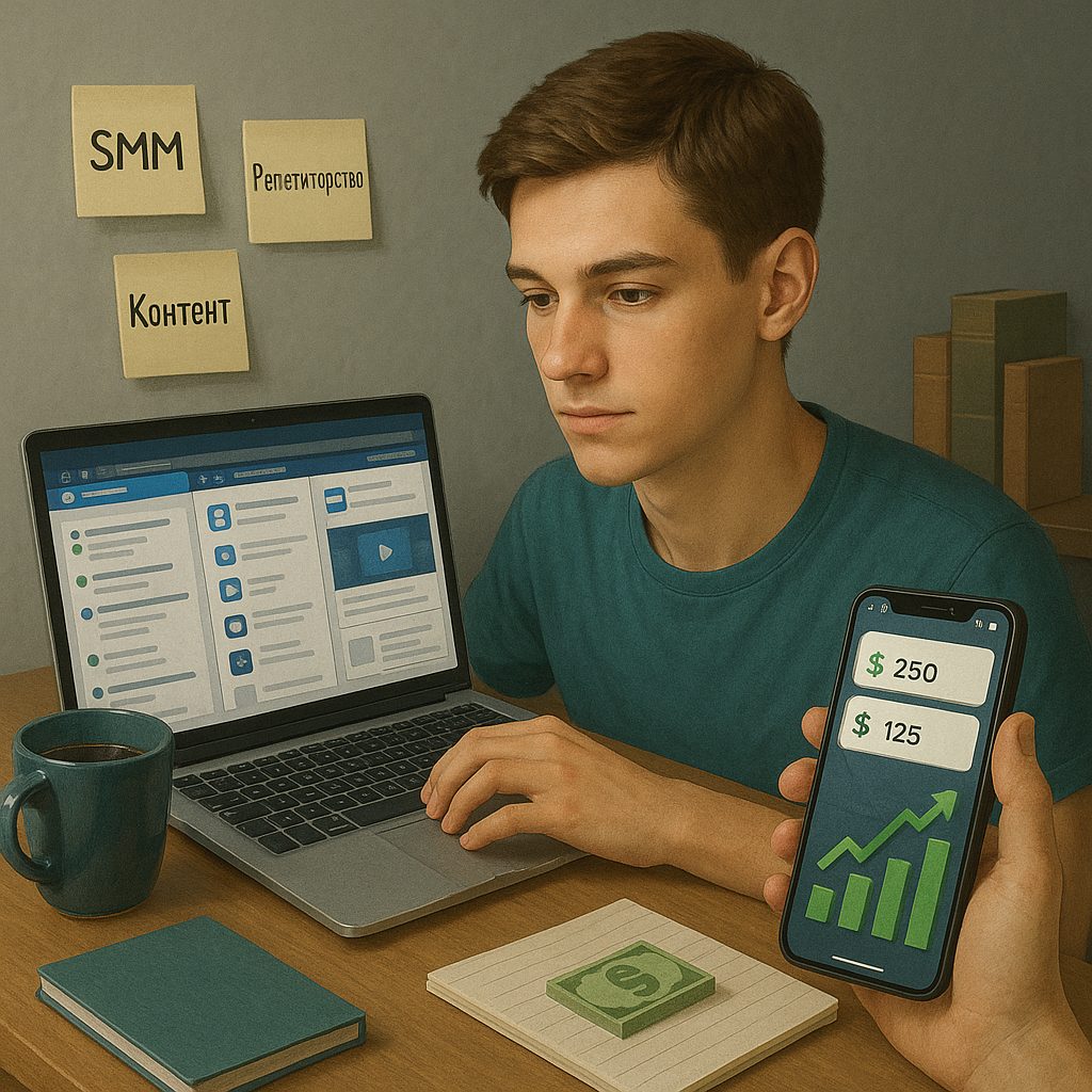 5 способов заработать деньги школьнику и студенту онлайн