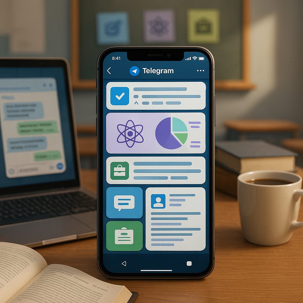 Лучшие Telegram-каналы для студентов и школьников: подборка 2025